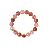 Chimeng Li | Red Rutilated Quartz Bracelet – Luck & Vitality